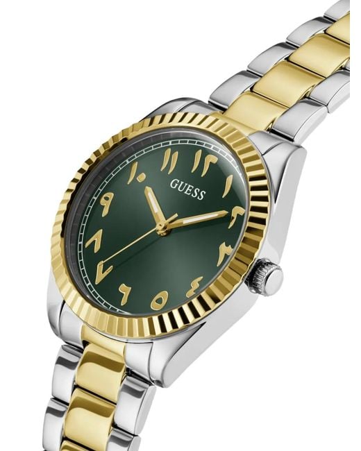 Guess Metallic Two-Tone 36Mm Watch