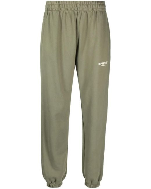 Represent Jogginghose Mit Logo-Print in Green für Herren
