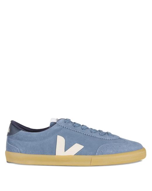 Veja Blue Volley Sneakers aus Wildleder