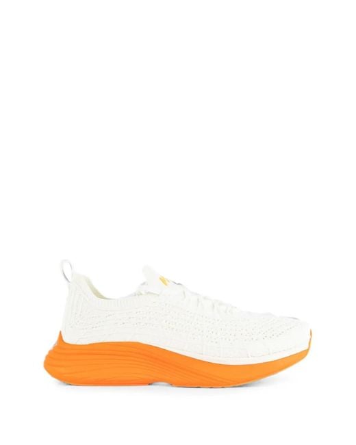 Athletic Propulsion Labs Orange Techloom Zipline Running Sneakers for men