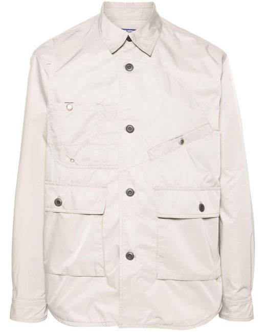 Junya Watanabe Natural Multi-pocket Button-up Shirt Jacket for men