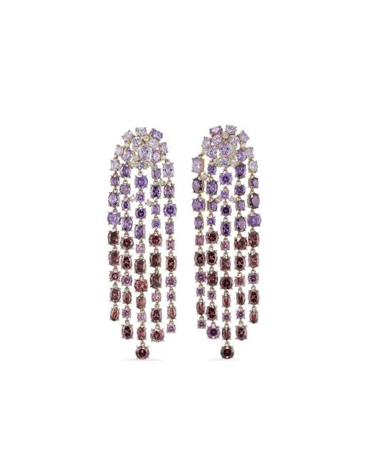 Anabela Chan White 18K Vermeil Ombré Cascade Earrings