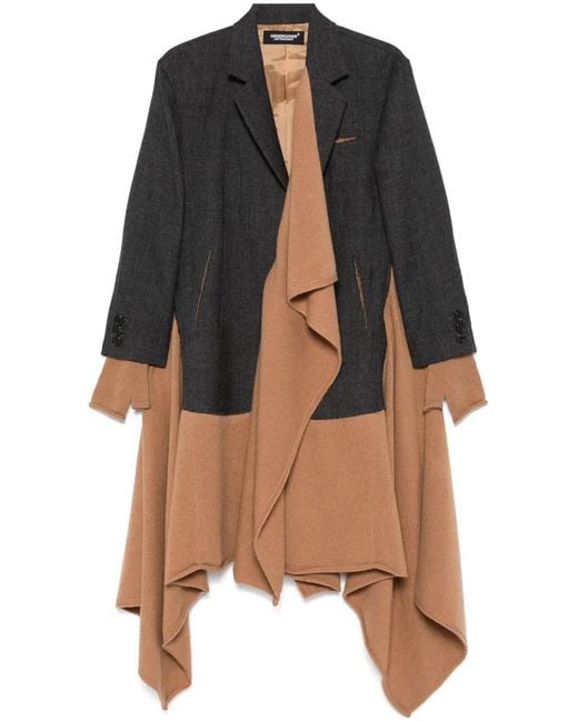 Undercover Wollen Jas in het Black