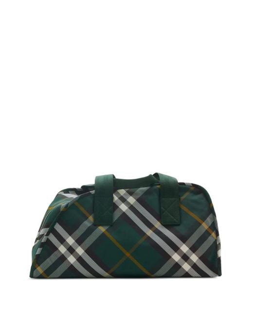 Sac Fourre-Tout Médium Shield À Carreaux Burberry pour homme en coloris Green