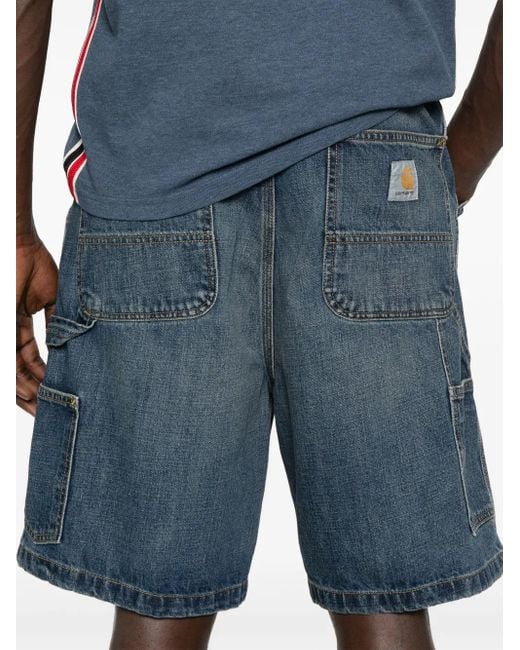 Carhartt Og Single Knee Shorts in het Blue voor heren