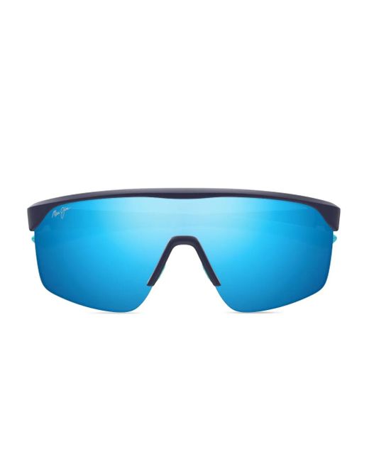 Lunettes De Soleil À Monture Rectangulaire Maui Jim en coloris Blue