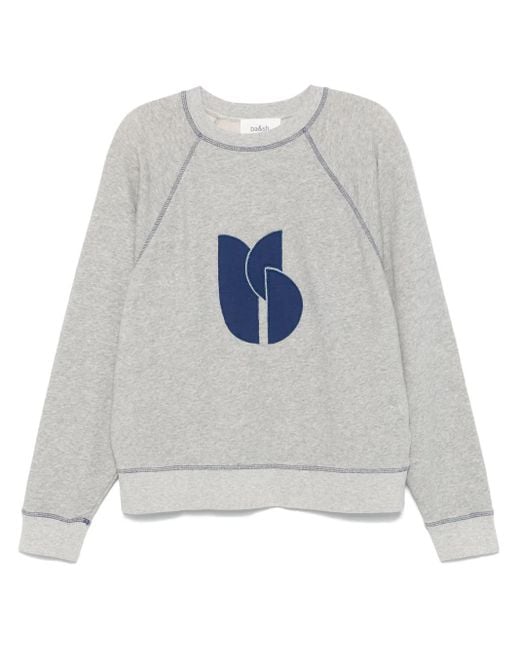 Ba&sh White Bart Sweatshirt