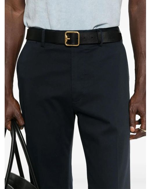 Tom Ford Blue Cotton Trousers for men