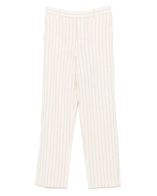 メンズ Les Deux ストライプ パンツ White
