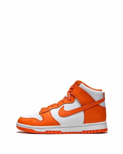 Nike Orange Dunk High "Syracuse" Sneakers