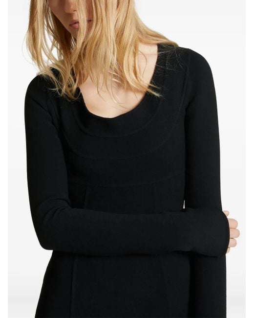 DSquared² ロングスリーブ ドレス Black