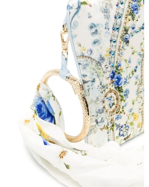 Clutch Ring Scarf di Camilla in Metallic