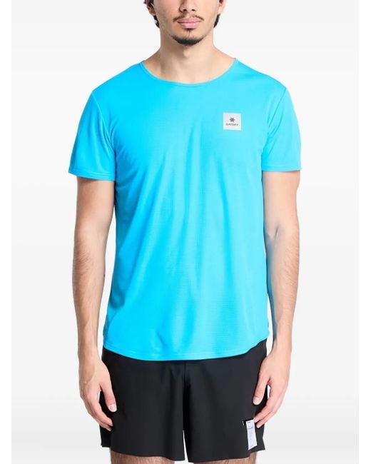 Saysky Blue Reactive Flow T-Shirt for men