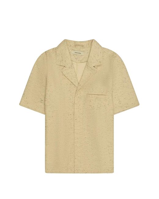 Entire studios Natural Chemise À Manches Courtes for men