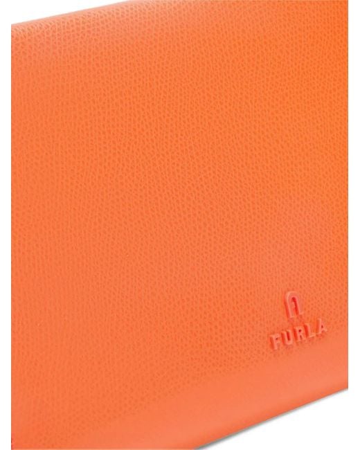 Furla Orange Mini Sac My À Bride En Chaîne