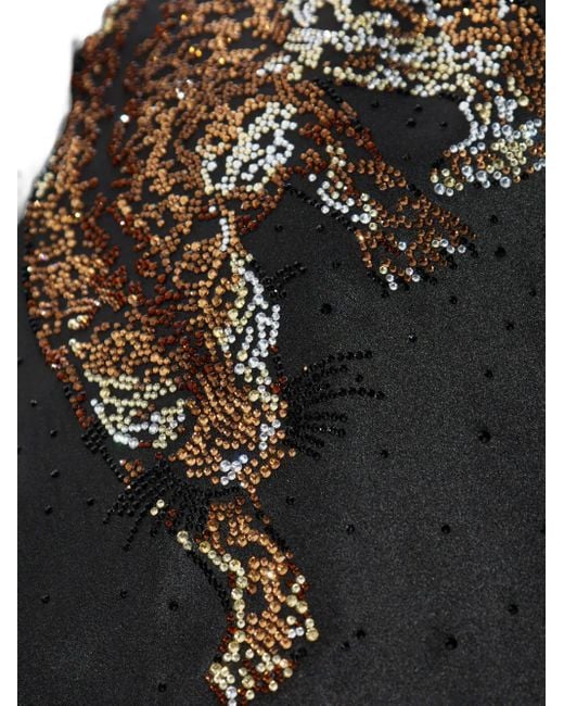 Camicia Con Decorazione di Versace in Black da Uomo