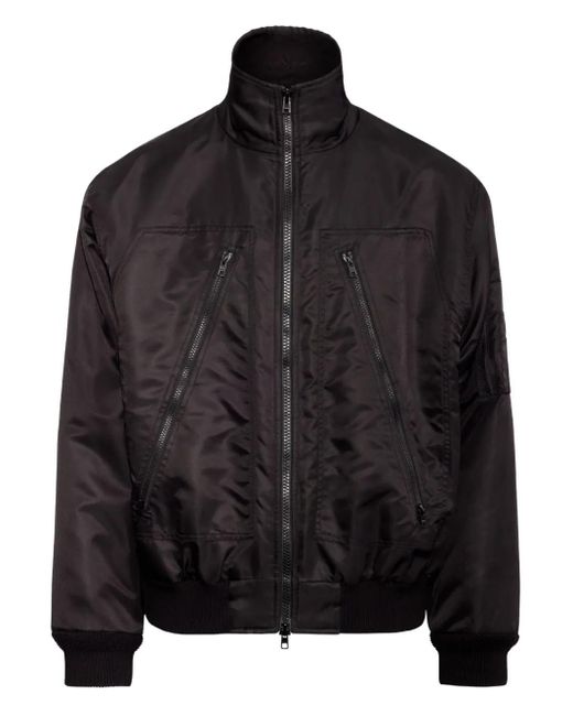 Veste Bomber À Détails De Coutures MM6 by Maison Martin Margiela pour homme en coloris Black