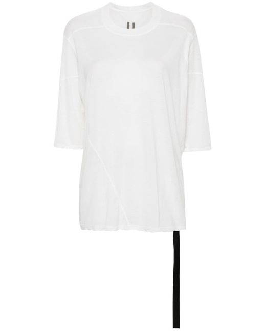 T-shirt Walrus en coton biologique Rick Owens en coloris White