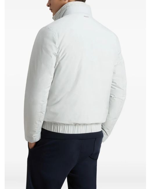 Woolrich Gesteppte Bomberjacke in White für Herren