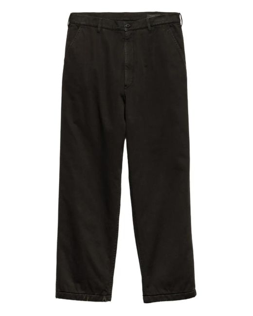 メンズ Prada コットンパンツ Black