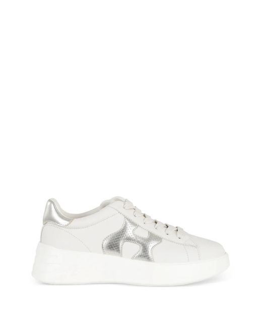 Hogan White Mutton Calfskin Sneaker