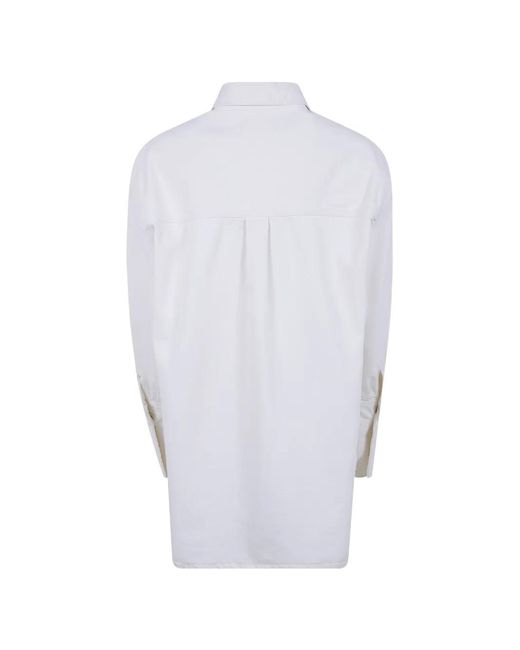 Lois White Lily Buttoned Shirt