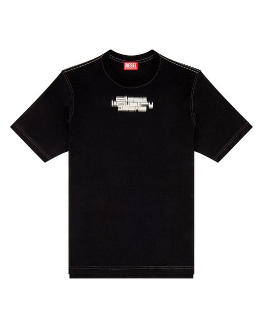 DIESEL T-just T-Shirt aus Jersey in Black für Herren