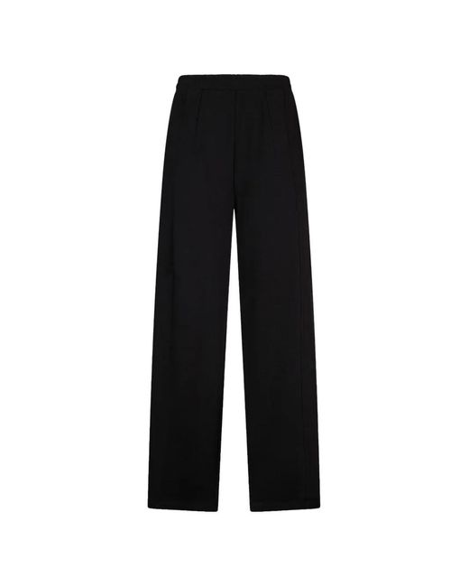 Liu Jo Black Fleece Balloon Trousers