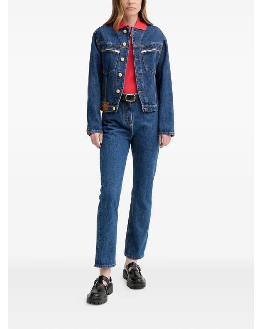 Bally Blue Five-Pockets Jeans