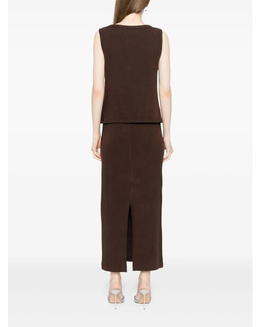 Reformation Black Olivia Two Piece
