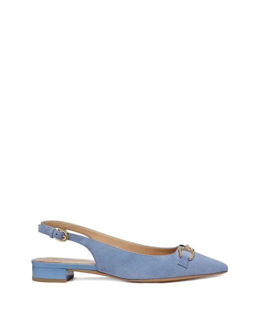 Geox Blue Giselda15 Metal-Detail Pumps