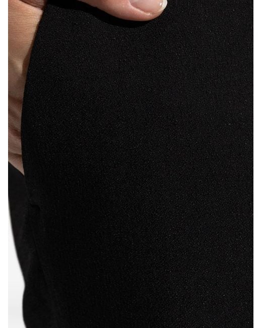 Balenciaga Black Flared Trousers