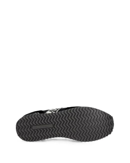 Napapijri Black Cosmos Nyp Low-Top Sneakers for men