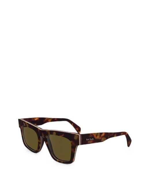 Paul Smith Brown Kramer Square-Frame Sunglasses for men