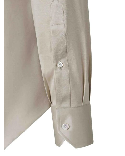 Fray Natural Long-Sleeve Shirt for men