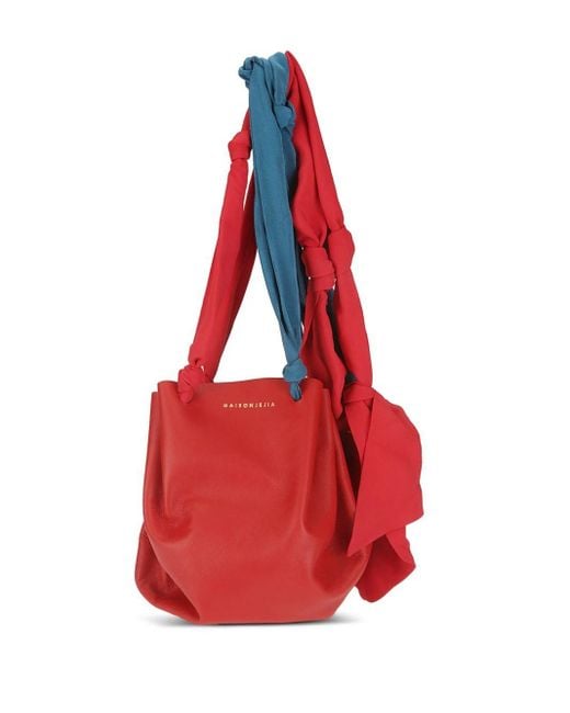 Jejia Red Bloom Baby Leather Shoulder Bag