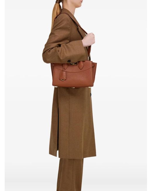 Ferragamo Brown Medium Soft Studio Tote Bag