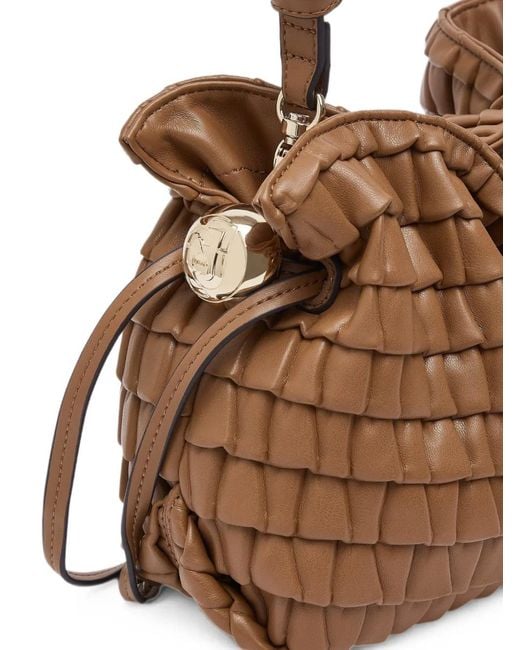 Liu Jo Natural Small Riccy Embossed Bag