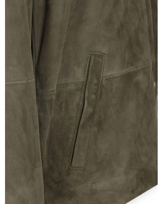 Loewe Green Zip-Up Jacket for men