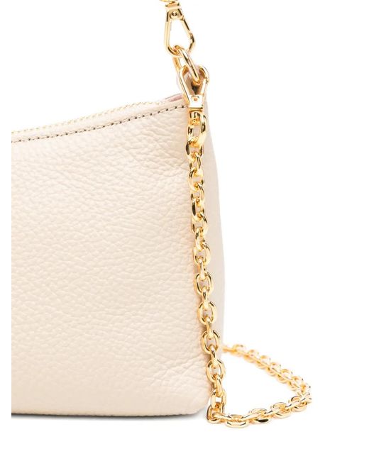 Coccinelle White Mini Aura Sandshel Cross Body Bag