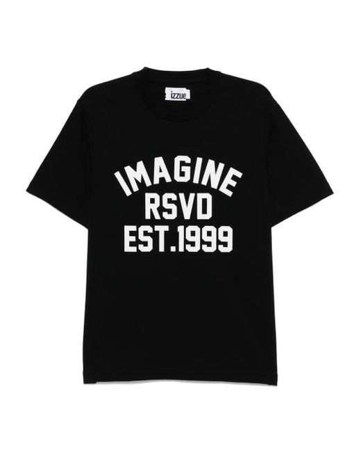 Izzue Black Printed T-Shirt for men
