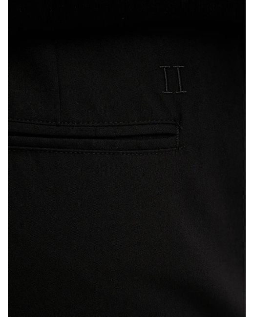 Les Deux Black Pleat-Detail Trousers for men