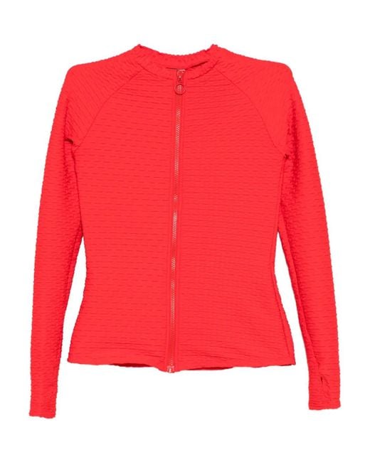 Duskii Red Long-Sleeve Top
