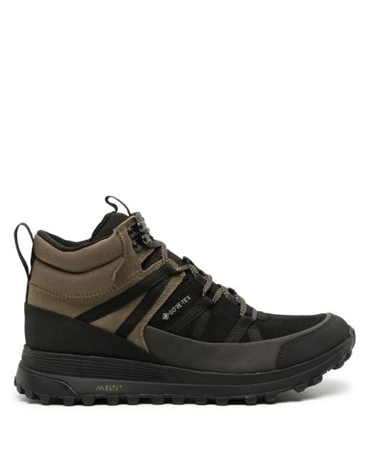 Clarks Black Atl Trek Rise Gtx Suede Boots for men