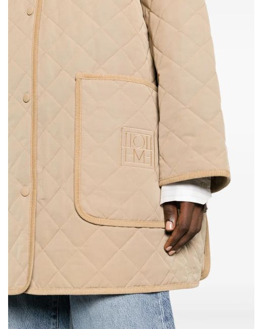 Totême  Natural Quilted Barn Jacket
