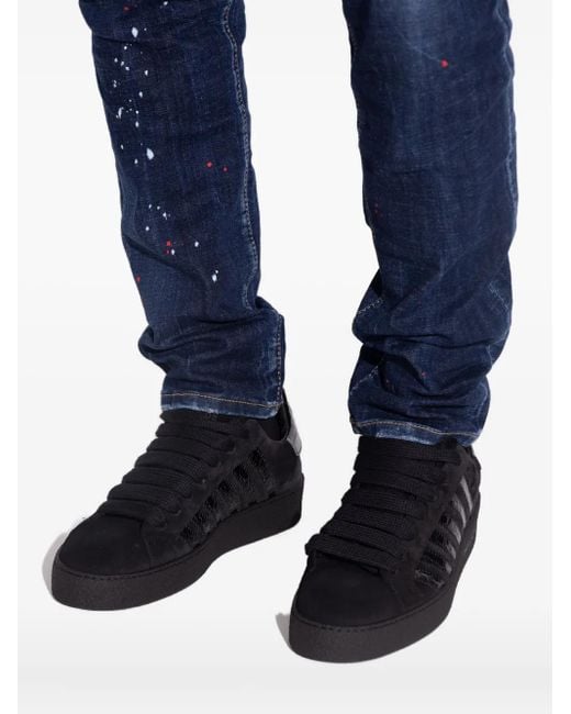 DSquared² Sneakers mit Einsätzen in Black für Herren