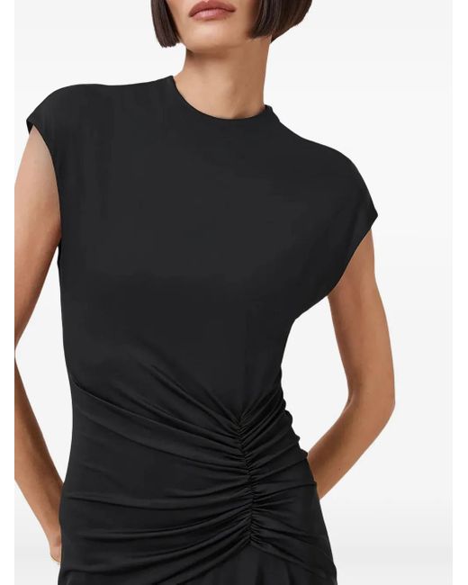 AllSaints ドレープ ドレス Black