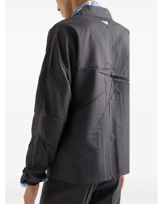 メンズ Prada シングルジャケット Black