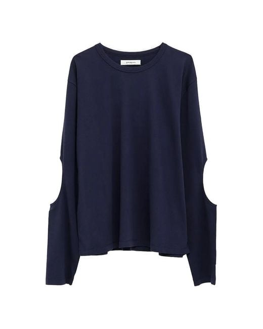 GIMAGUAS Blue Julian Cut-Out T-Shirt