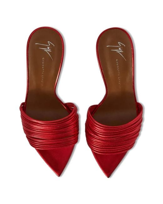 Sandali Intriigo Clio 90Mm di Giuseppe Zanotti in Red